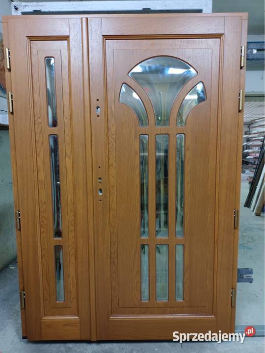 Drzwi drewniane z dostawka zewnętrzne Nowy Sącz