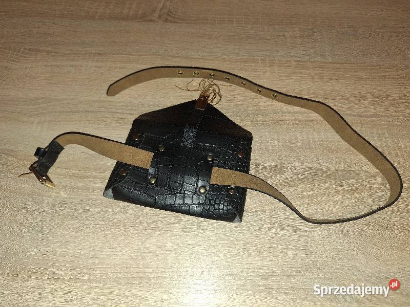 NOWA Torebka damska na pasek czarna elegancka z mazowieckie Warszawa