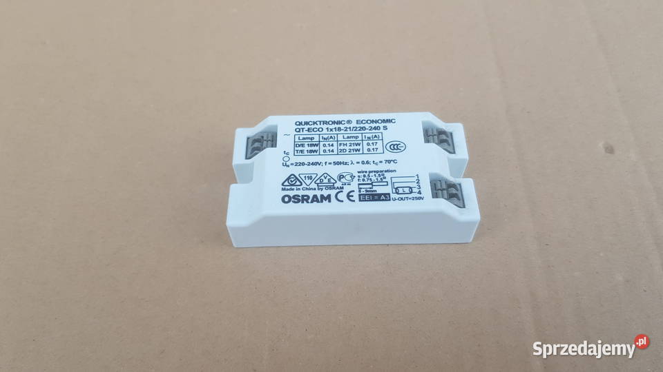Statecznik elektroniczny OSRAM QUICKTRONIC QTECO