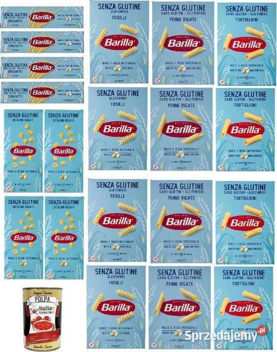 Barilla Bezglutenowa Mieszanka Makaronu 20 x 400 Świdnica