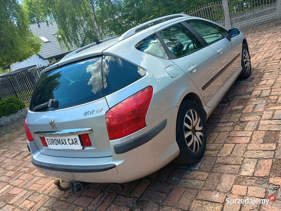 ZADBANY PEUGEOT 407 SW diesel 2007 r 110KM Ruda Śląska