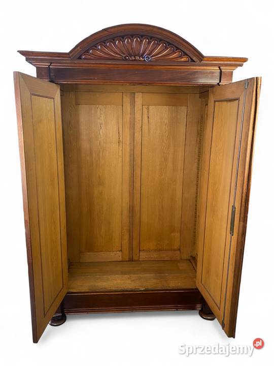Stara stylowa szafa rzeźbiona DO RENOWACJI Gryfice