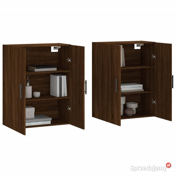 Szafki wiszące brązowy dąb 2 695x34x90 WM3195650 Pozostałe Warszawa sprzedam