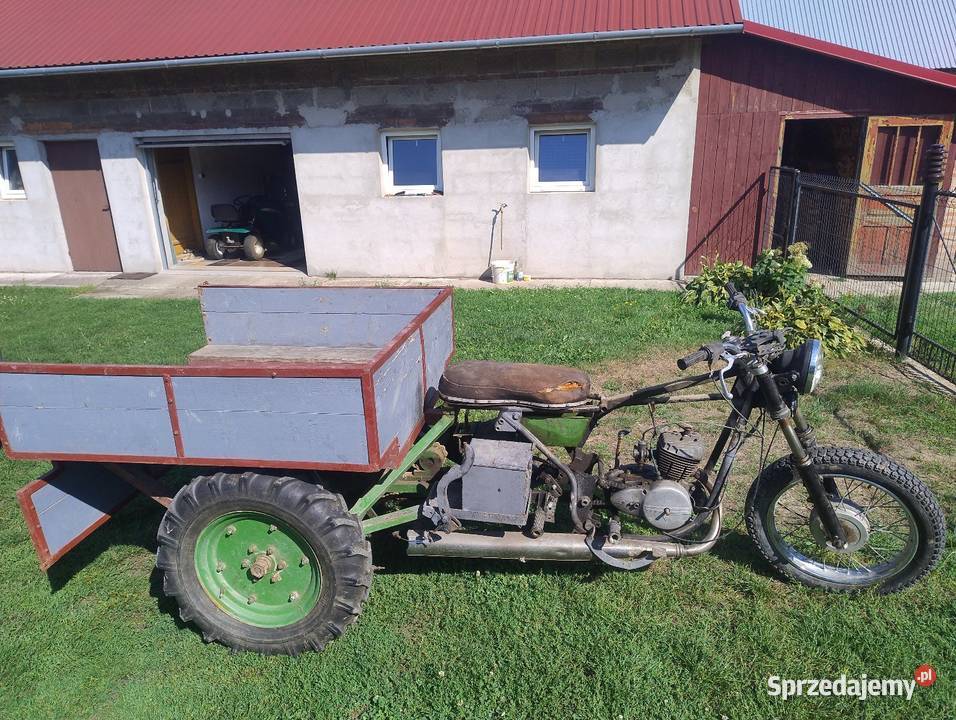 Trójkołowiec WSK 125 Jawa 350 ts trajka sprawny