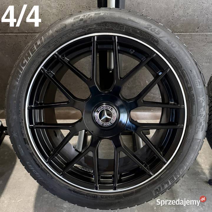 ZIMA 19 Mercedes w222 4matic felgi koła komplet wielkopolskie Lubasz