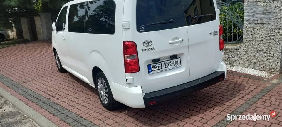 Toyota Proace Verso 9 osób 144 automat FV 23 bluetooth Żelisławice