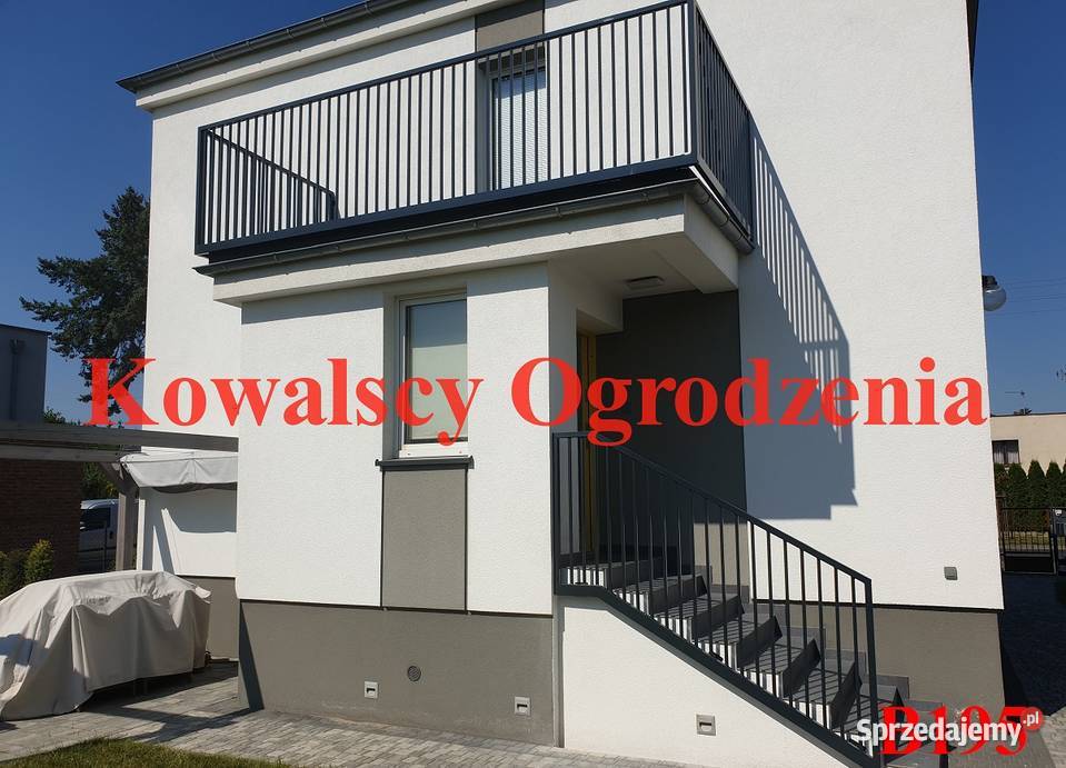 Balustrady balkonowe balustrady francuskie łódzkie Łódź