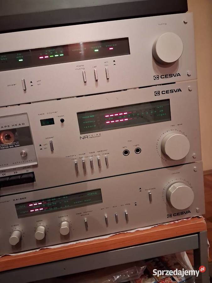 Zestaw Wintage Cesva Unikat Chorzelów