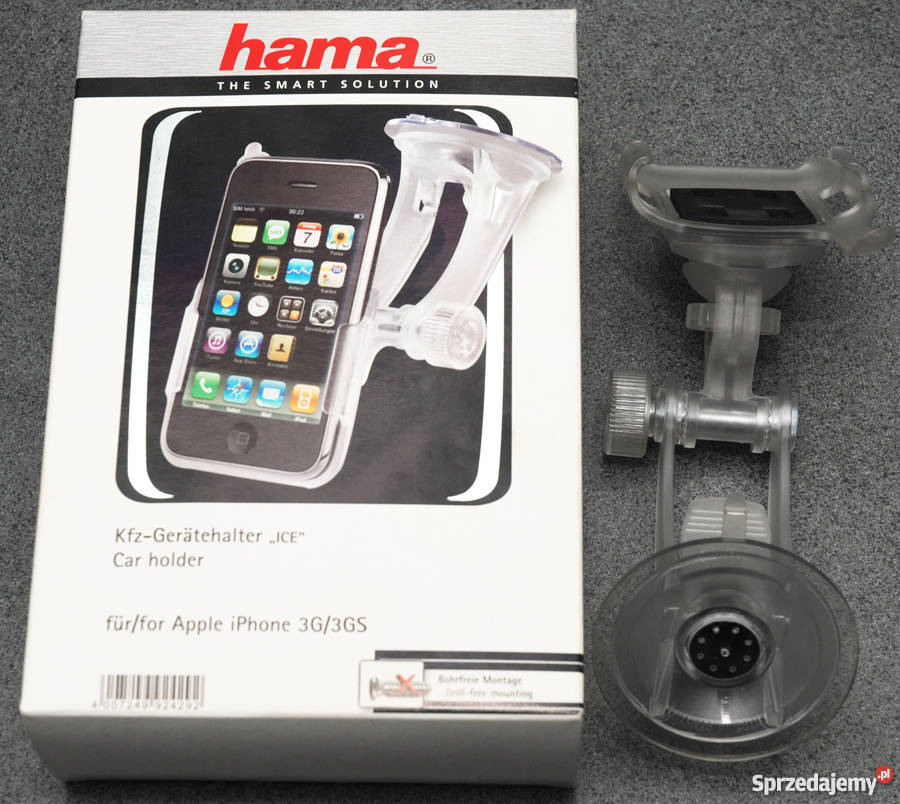 Samochodowy uchwyt HAMA ICE do iPhonea 3G 3Gs Warszawa