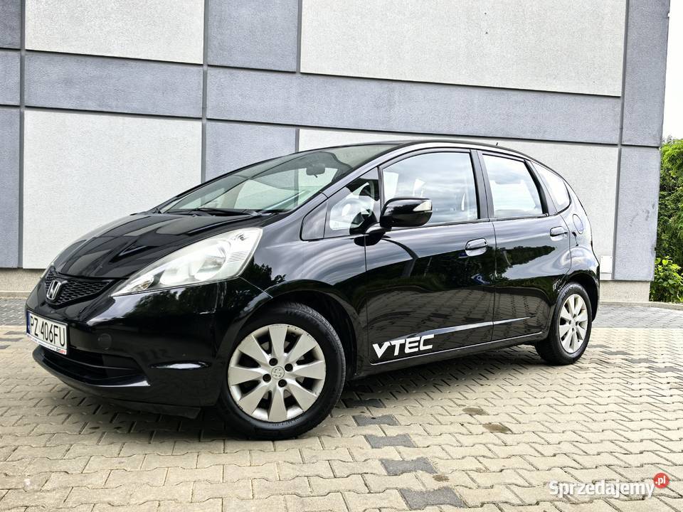 Honda Jazz 14 VTEC 2010 Klima Wspomaganie immobilizer Poznań