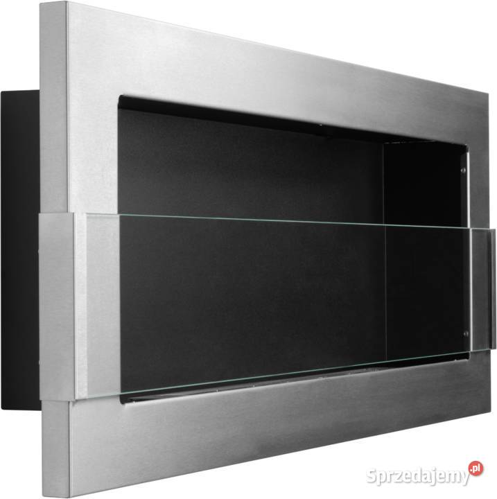 BIOKOMINEK WISZACY Z SZYBA 900X400 Biokominek