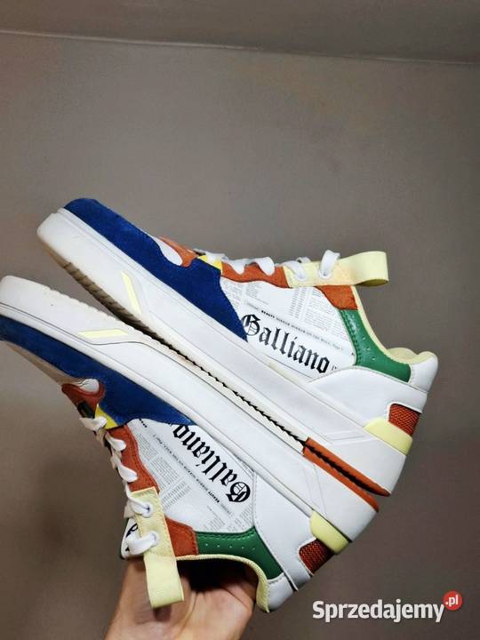 Galliano 41 sneakersy męskie kolorowe 26cm Kraków sprzedam
