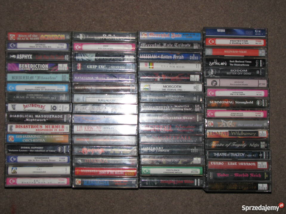ORYGINALNE KASETY HEAVY METAL Szczecin