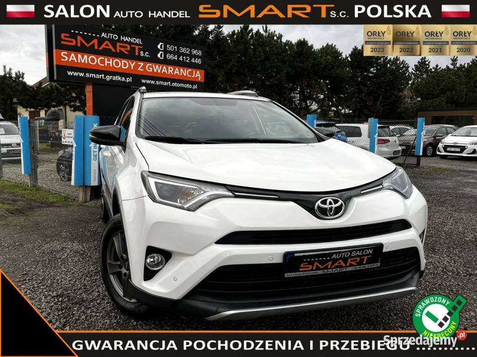 Toyota RAV4 Ledy 4X4 1 Rej 2017 Jedyne 53 Serwis SUV RAV4 Rydułtowy sprzedam