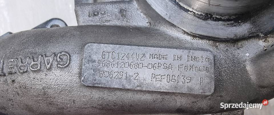 TURBINA TURBOSPRĘŻARKA TURBO FORD FOCUS MK3 C