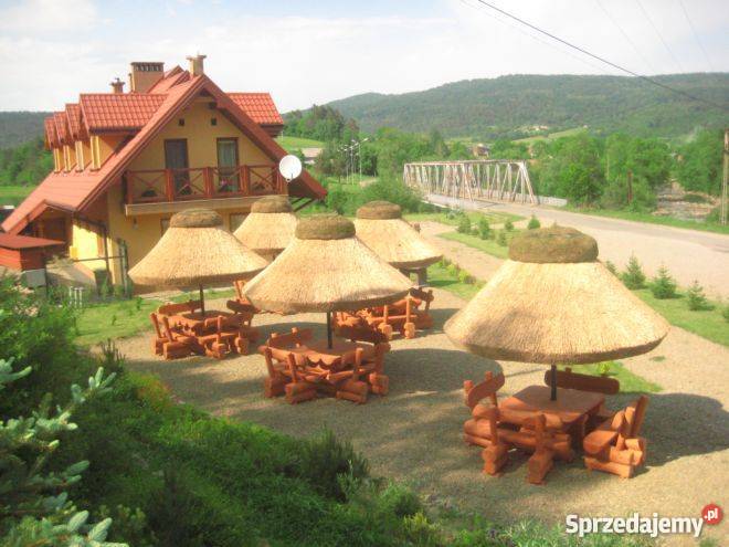 Parasol z trzciny pod strzechą ze strzechy do Konin