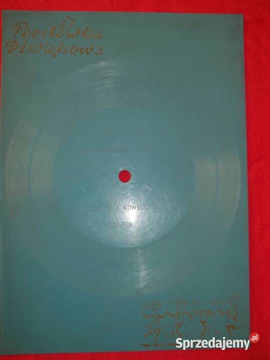 Płyta winylowa pocztówka dźwiękowa Łódź