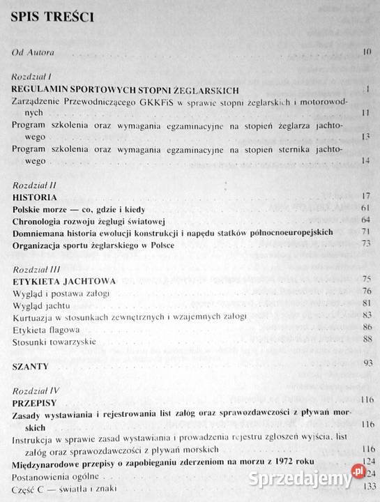 Żeglarstwo Sternik jachtowy Stefan Wysocki Chełm