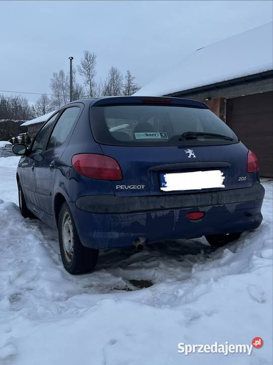 Peugeot 206 2002 r ważne opłaty 206 Rzeszów