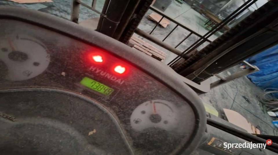 Syndyk sprzeda wózek widłowy Huyndai 70 DS 7e kujawsko-pomorskie Bydgoszcz