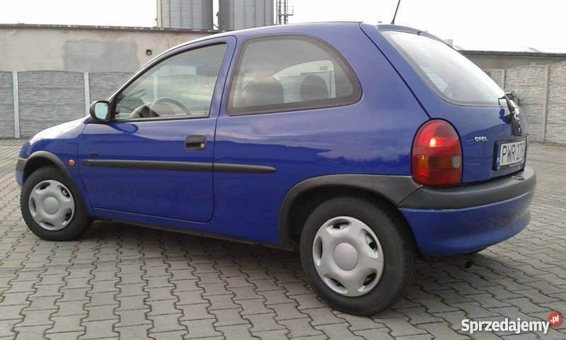 Sprzedam Opel corsa B Opis niebieski