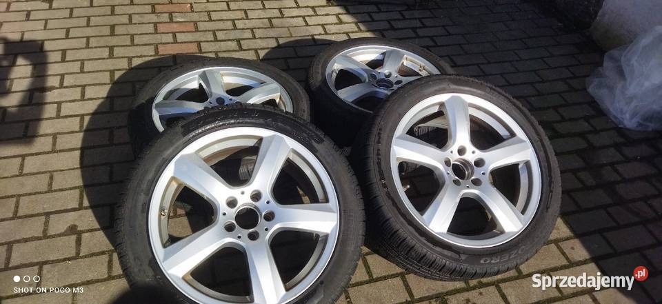 Alufelgi koła Mercedes 255 40 18 super stan zima Głogówek