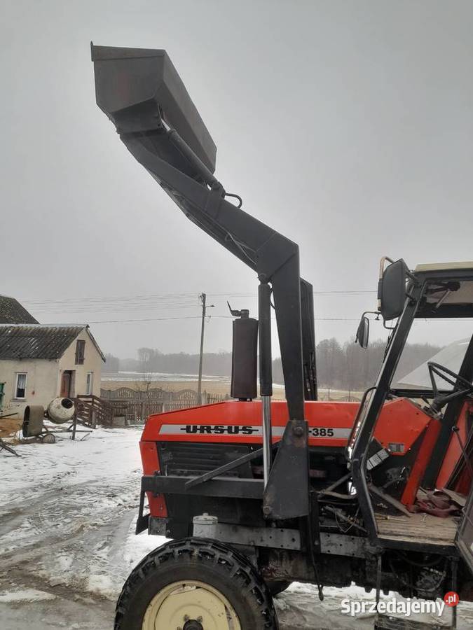 Ładowacz czołowy ursus c385 nieuszkodzony Ładowacze czołowe Konin