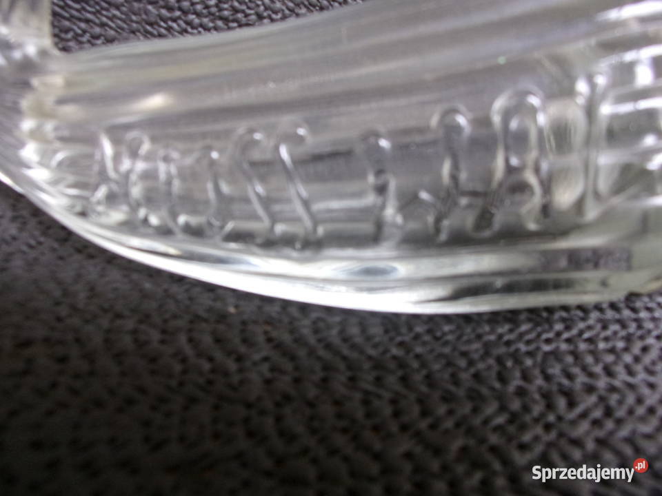 Piekny stary Wielory z otwartą paszczą szkło Warszawa