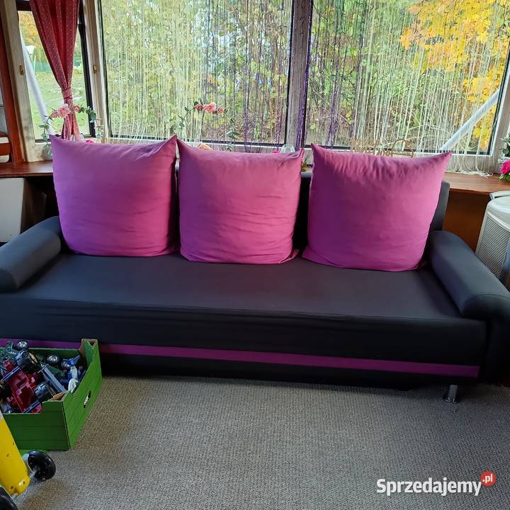 Sprzedam kanapę z funkcją spania stan idealny Dom i Ogród lubelskie