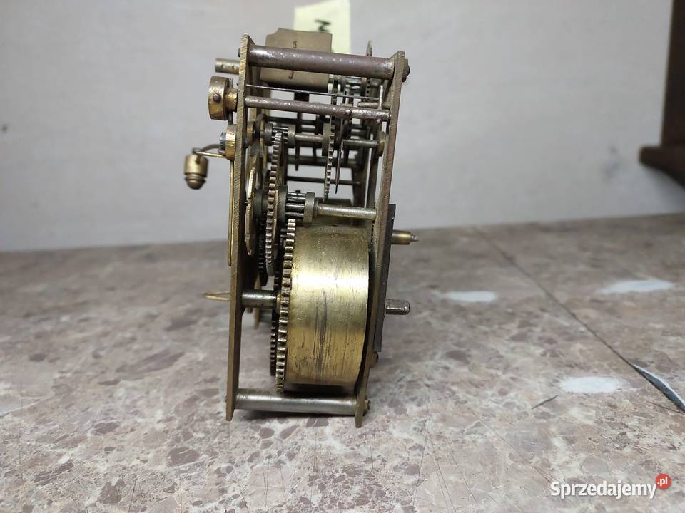M150 Mechanizm starego zegara ściennego Junghans Tczew