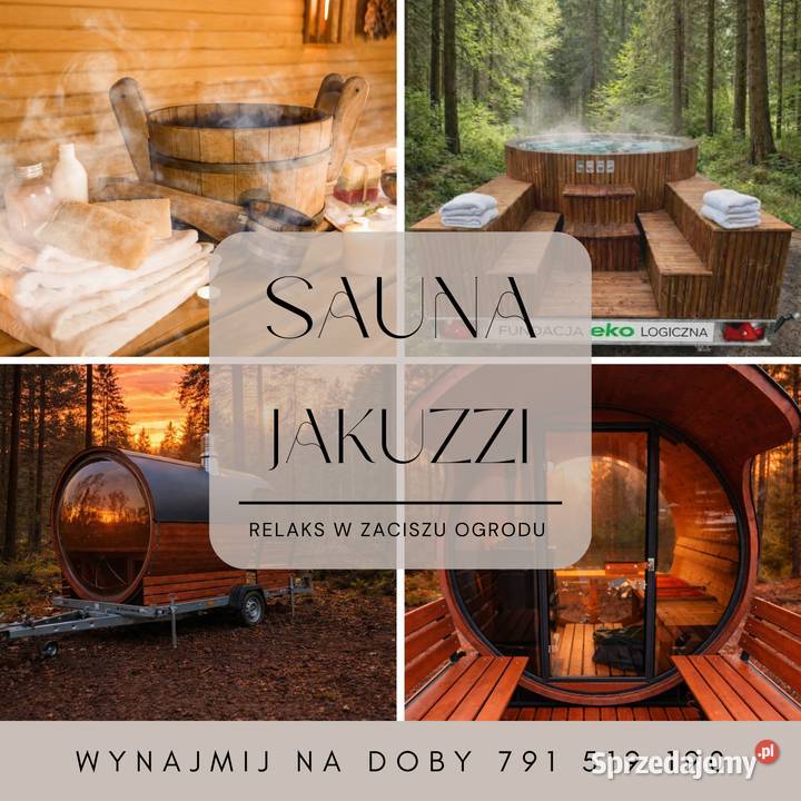 Mobilna SAUNA Z dowozem pod adres Koziegłowy