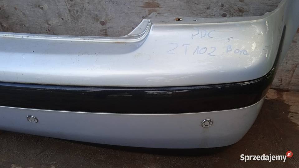 VW BORA SEDAN ZDERZAK TYŁ LA7W osobowe Karoseria Zbierkowo