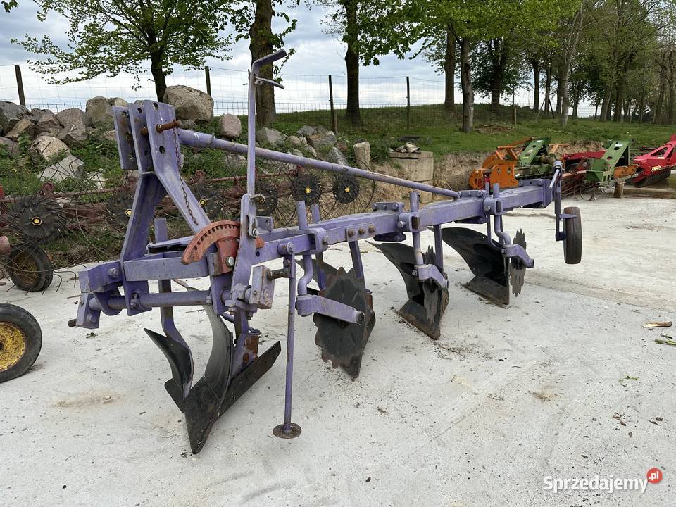 Pług 4skibowy Rabewerk Rabe Maszyny rolnicze Cybulino