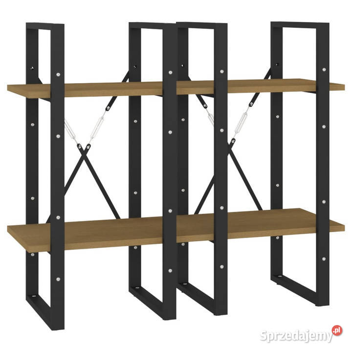 4poziomowy regał na książki 40x30x140 drewno Warszawa
