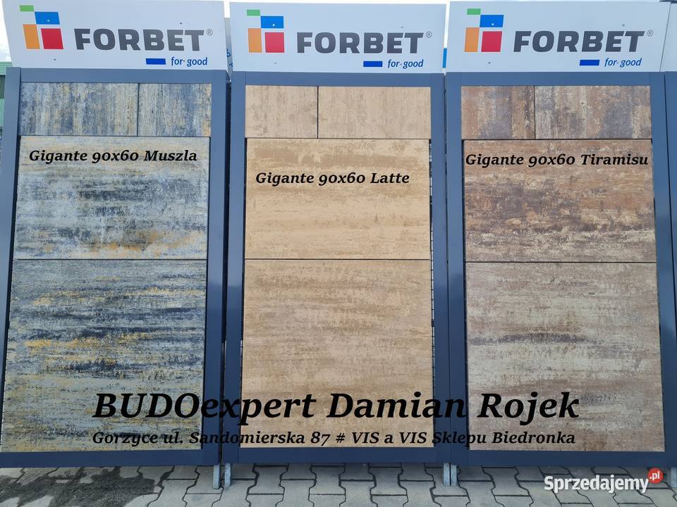 Nowoczesna płyta tarasowa XL Forbet Gigante