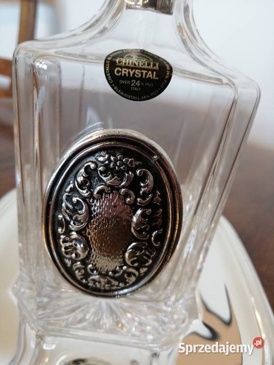 karafka CHINELLI z tacką opak fabryczne łódzkie Zgierz