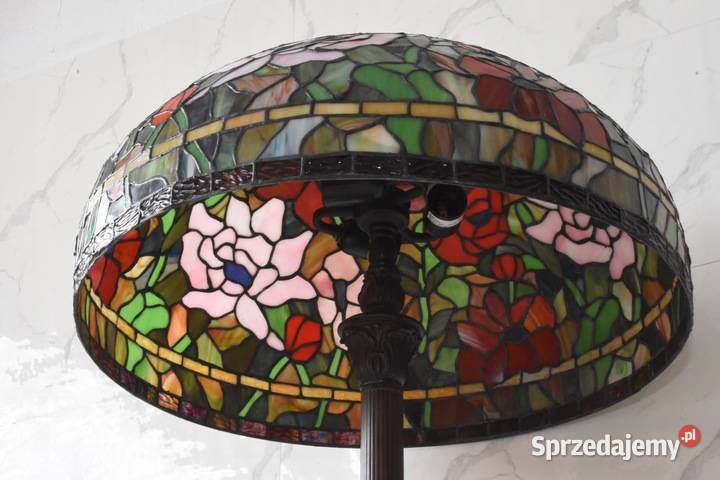 Lampa Podłogowa Tiffany Style Lampa Witrażowa Kraków