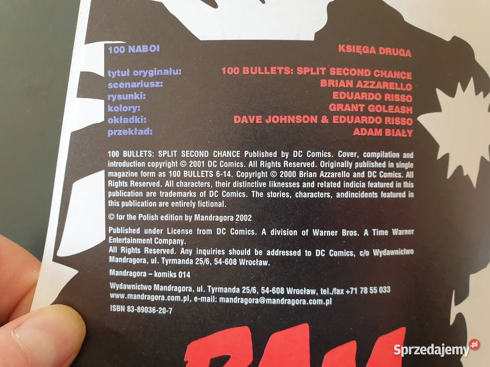 100 Naboi Cień Drugiej Szansy wydawnictwo Gdynia