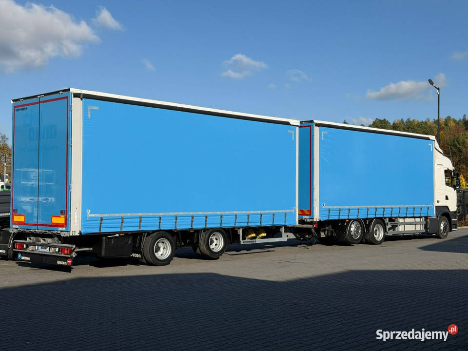 Scania R410 bez EGR Zabudowy Wecon 120m Dach Rok produkcji 2014 Widełki