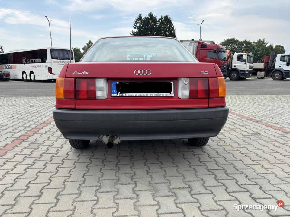 Audi 80 b3 stan kolekcjonerki przebieg 127000 80 Krosno