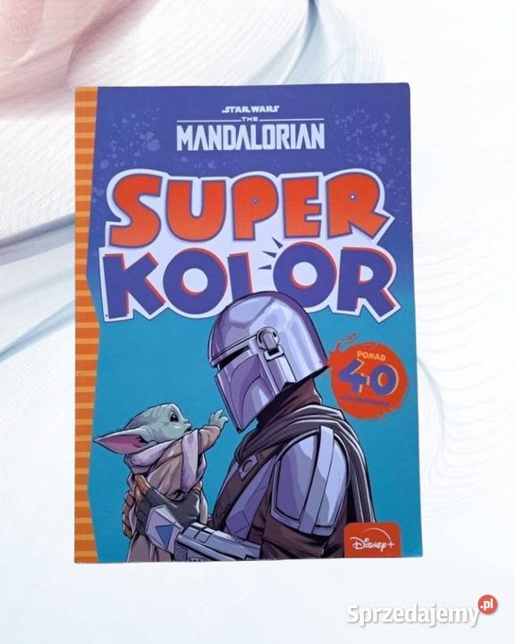 Kolorowanka Star Wars the Mandalorian Kraków sprzedam