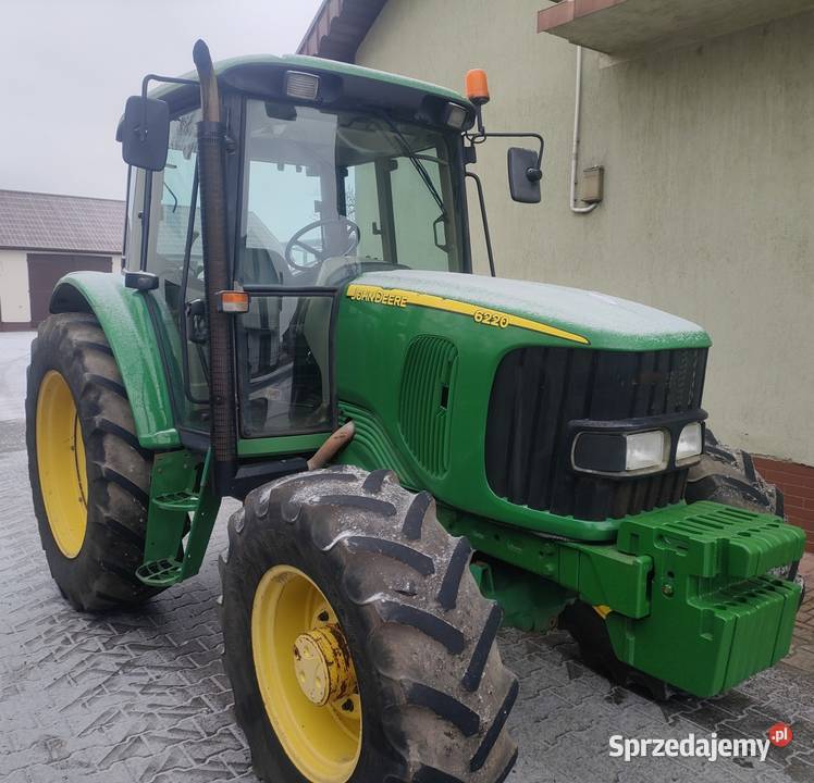 John Deere 6220 SE 6320 i 6420 i 6120 WOM 540/1000 obr. John Deere Uniejów