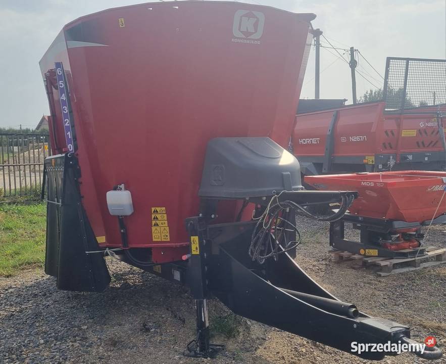 Wóz paszowy Kongskilde VM 81 S L Węgrów