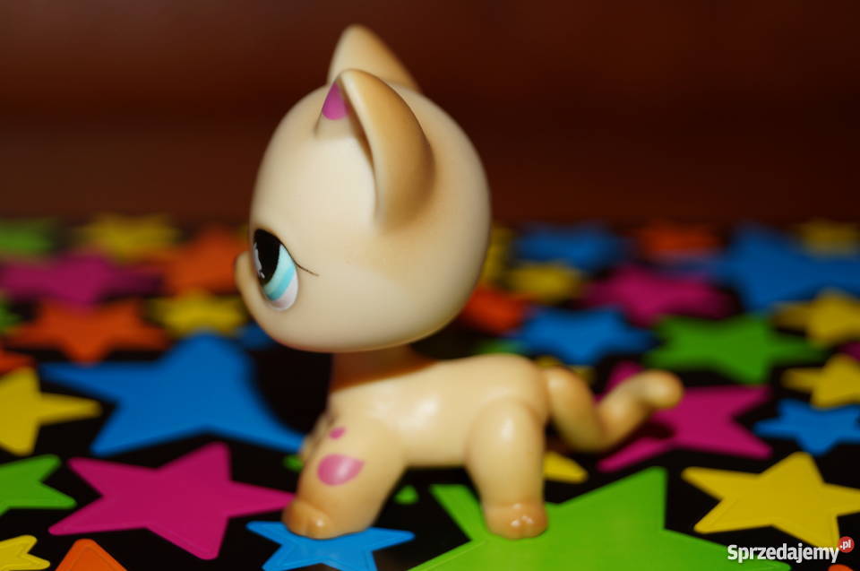 LPS shorthair UNIKAT 816 Littlest Pet Shop kot Figurki