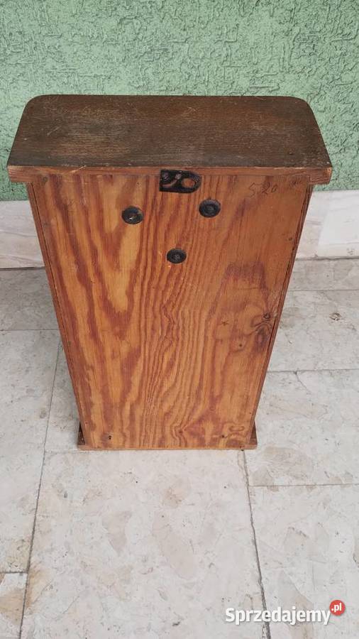 Stary zegar ścienny z dokumentami wielkopolskie Poznań