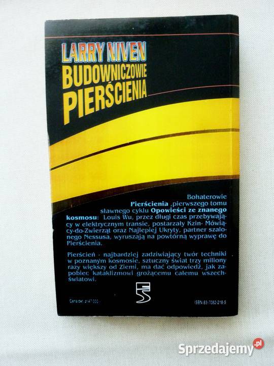 Larry Niven Budowniczowie Pierścienia t2 Amber Gdynia