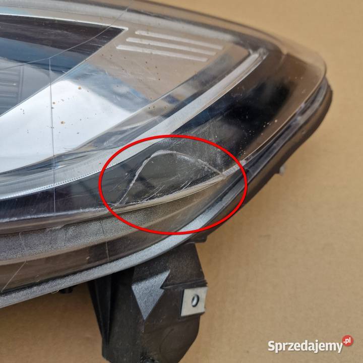 RENAULT KADJAR 1522 REFLEKTOR LAMPA LEWA LED