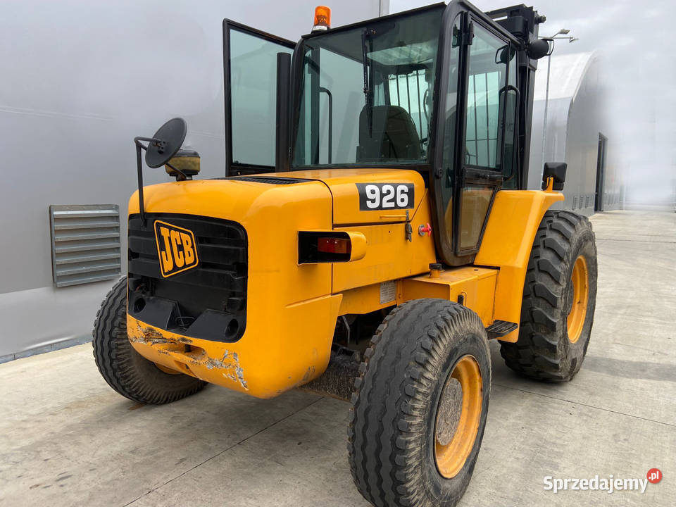 Wózek widłowy terenowy 4x4 JCB 926 85mth Wózki widłowe mazowieckie