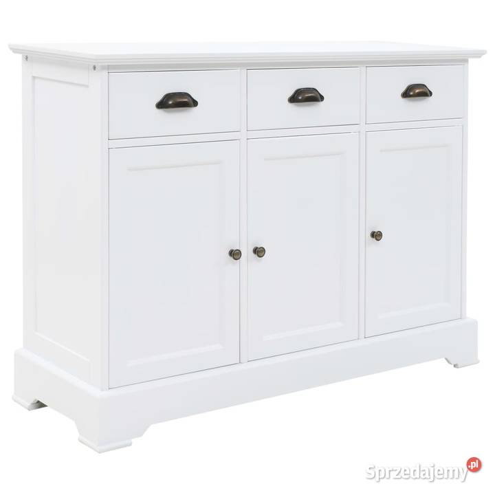 vidaXL Komoda 3drzwiowa MDF i drewno sosnowe mazowieckie Warszawa