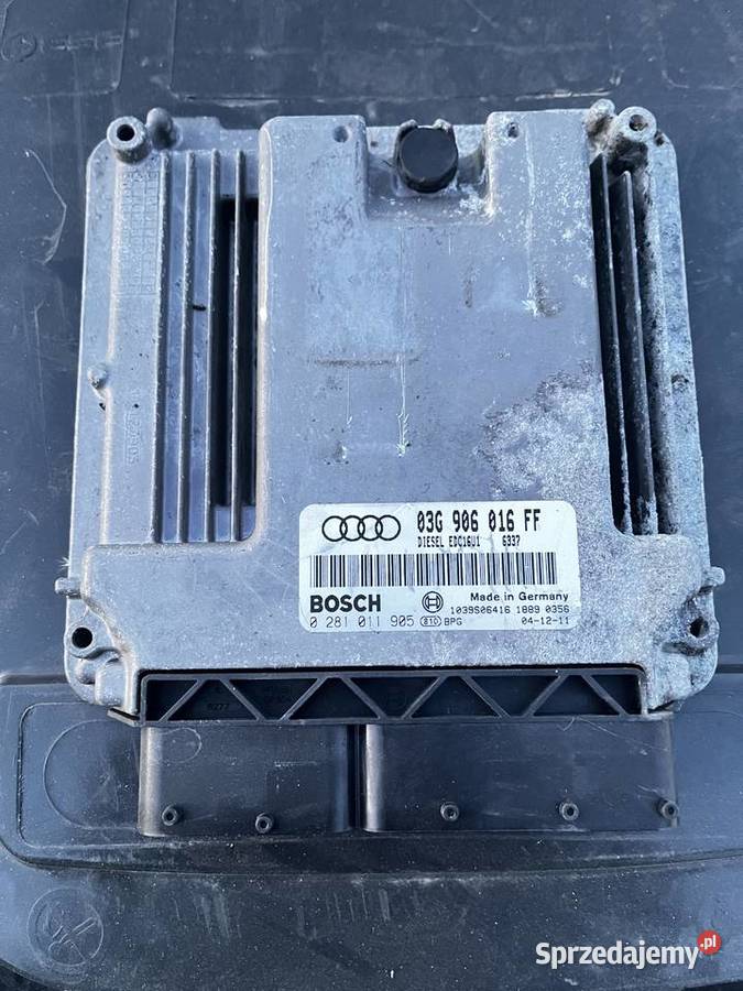 Audi a3 8p 20tdi komputer sterownik silnika Rok produkcji 2007 Wrocław